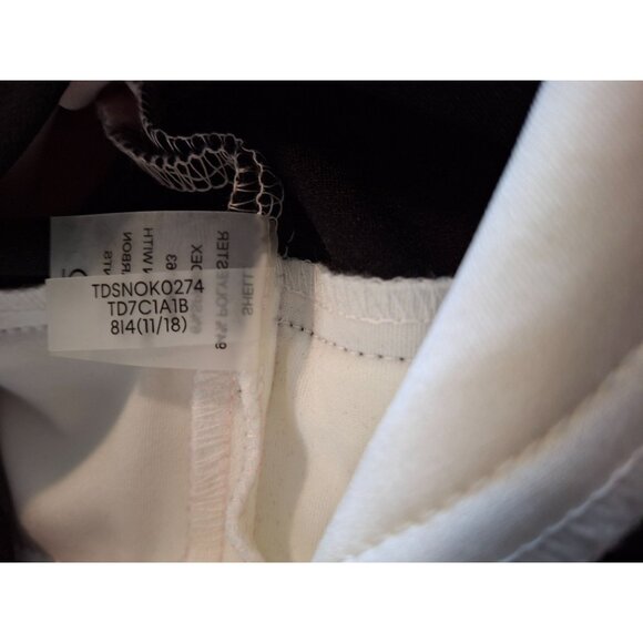 Tommy Hilfiger Women Mini Sheath Dress 8 Colorblock Pink Black Sleeveless Preppy - Picture 5 of 8